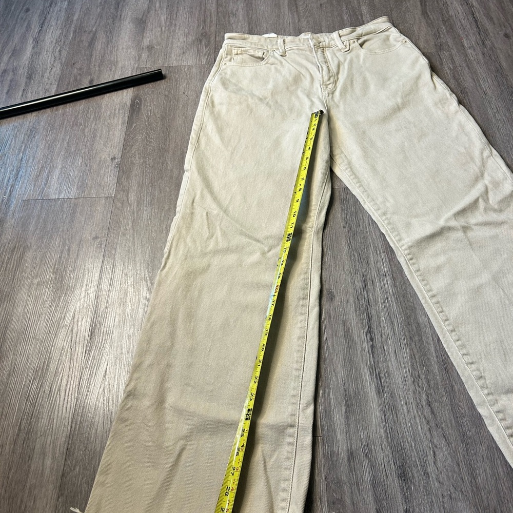 Good American good ease relaxed Beige Denim Pants - Picture 15 of 15